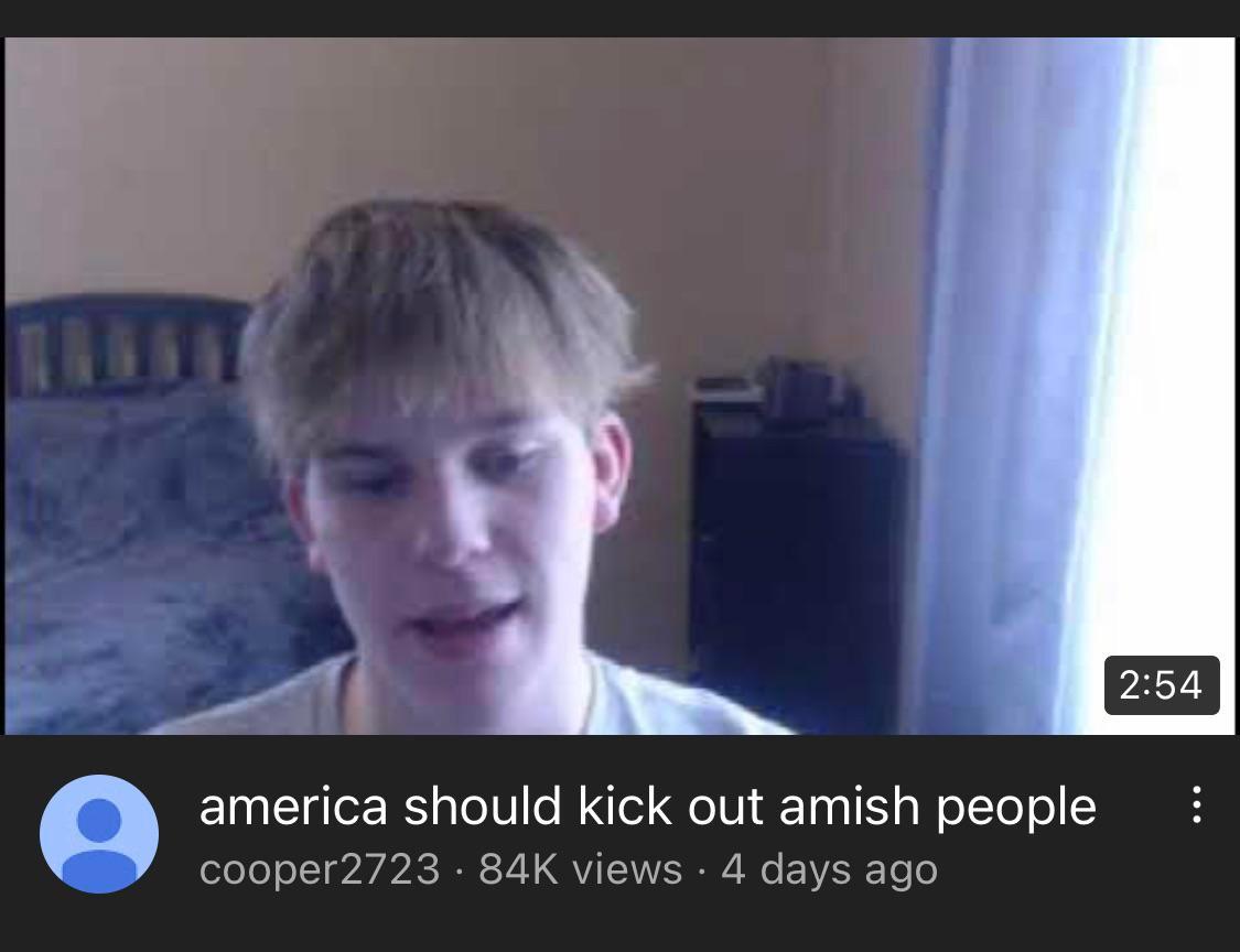 Cooper2723 Bad Mic (Amish People Video)