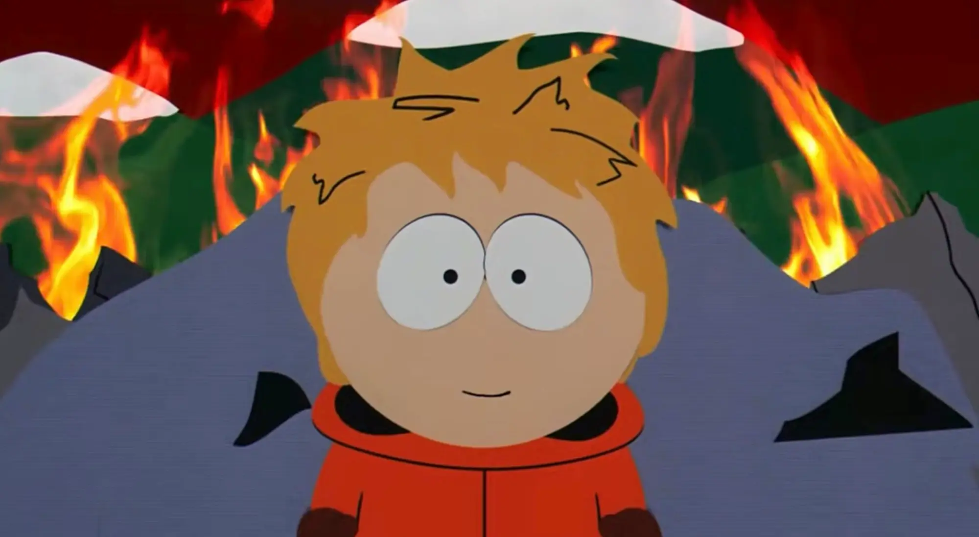 Unhooded Kenny Mccormick (South Park)