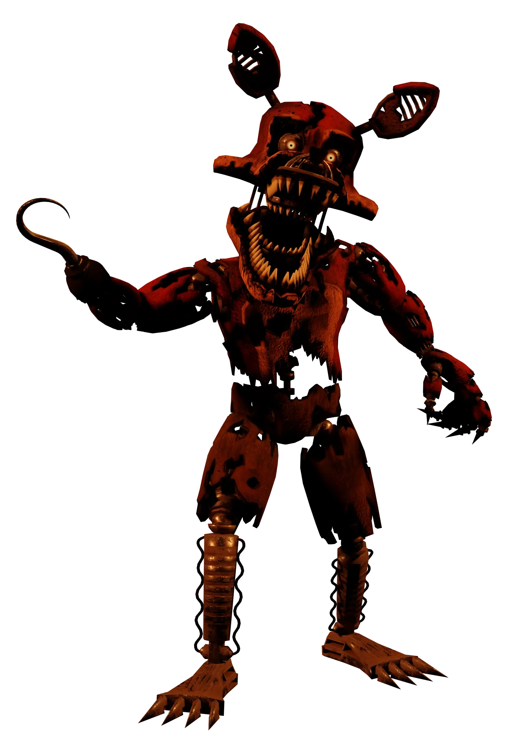 Nightmare Foxy (FANMADE/FNAF 4)