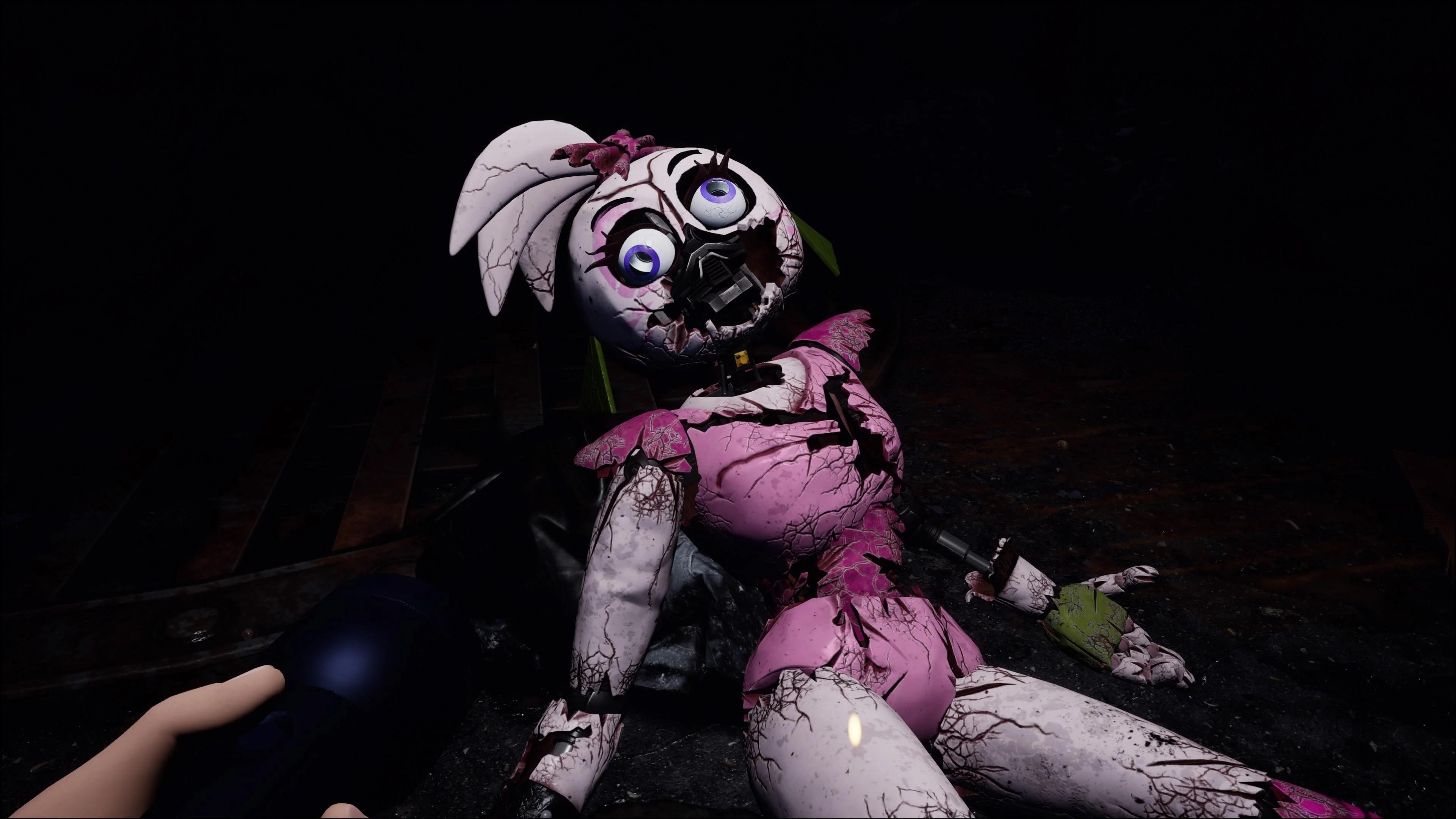 Shattered Glamrock Chica (FNaF Security Breach)