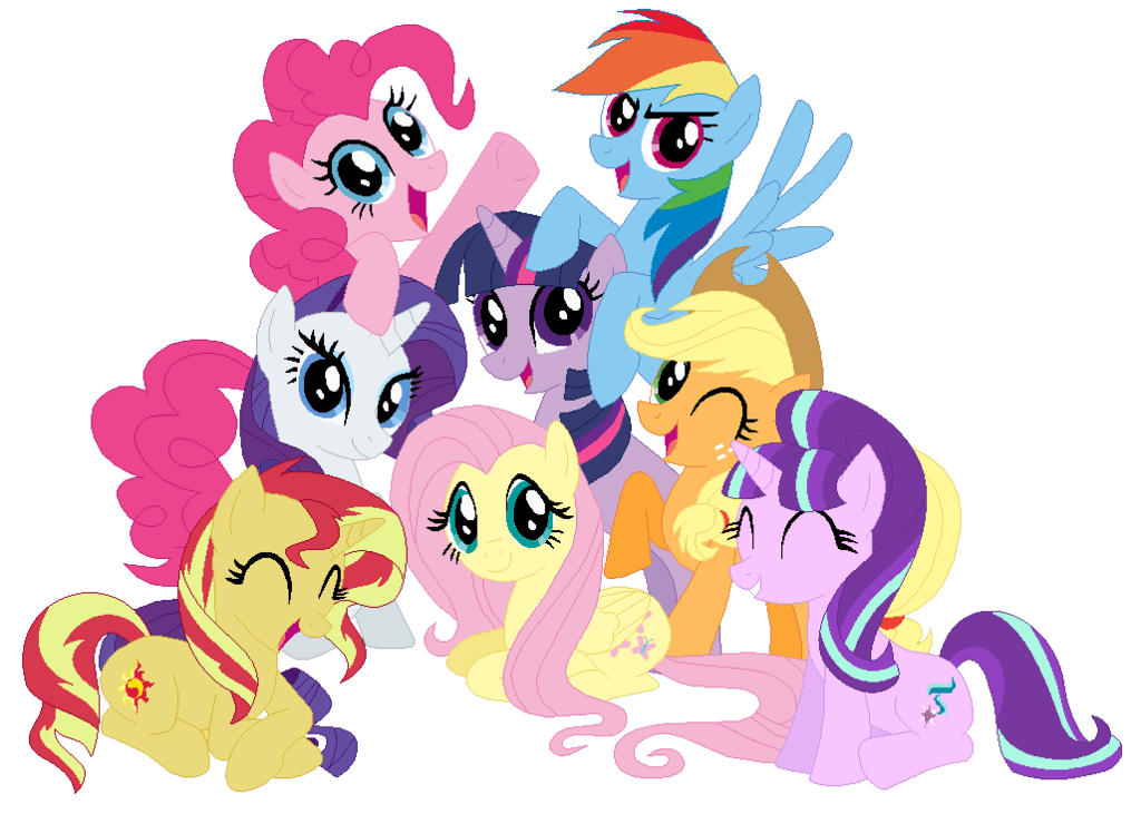 The Mane 8 (My Little Pony) 200