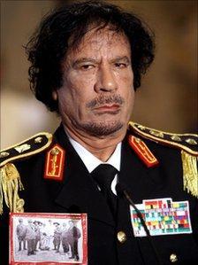 Muammar Gaddafi - Former Libyan President (1969-2011) - (ARA)