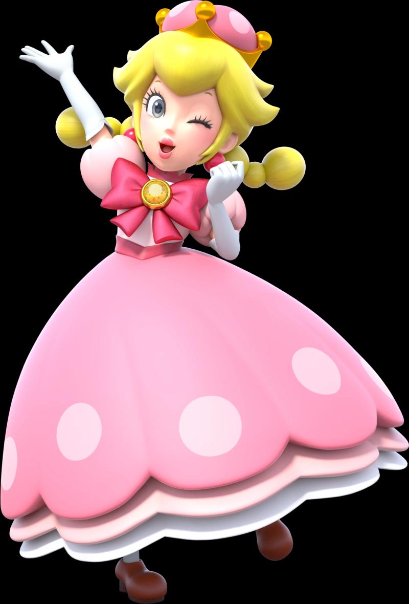 Toadette (Peachette form) (Super Mario)