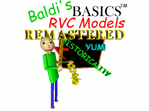 The Baldi's Basics Models Pack