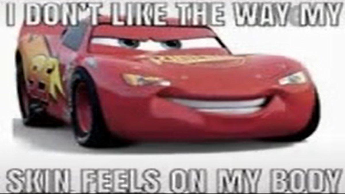 Cursed Lightning McQueen (Low Quality Lukeydumper voice)