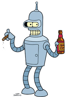 Bender (Futurama) (Voice actor Dario Penne)