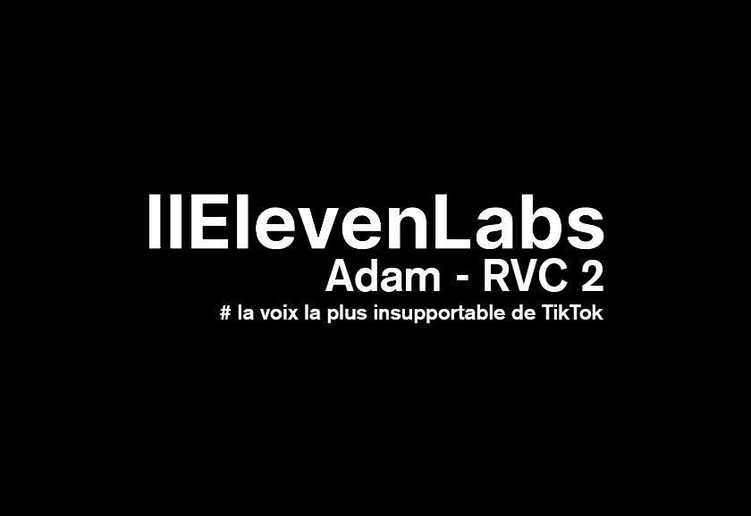 Adam [ ElevenLabs - FR ]