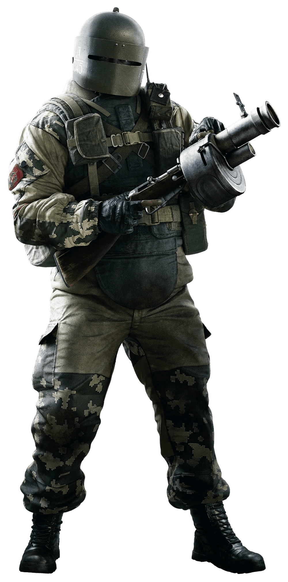 Alexsandr "Tachanka" Senaviev (Rainbow Six Siege) | ENG/RUS