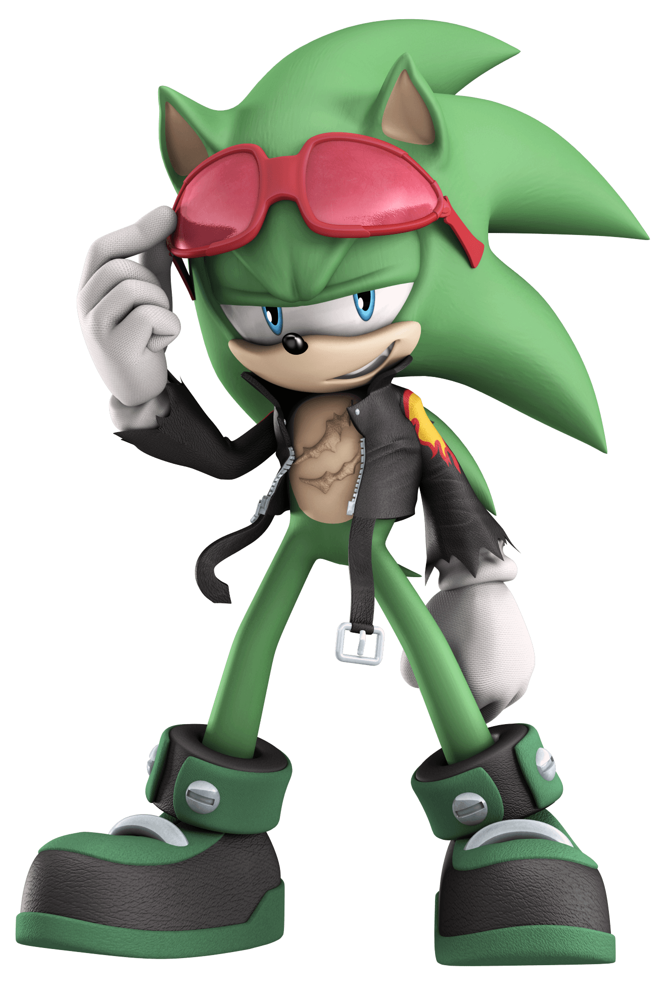 Scourge The Hedgehog (Sonic Villains)