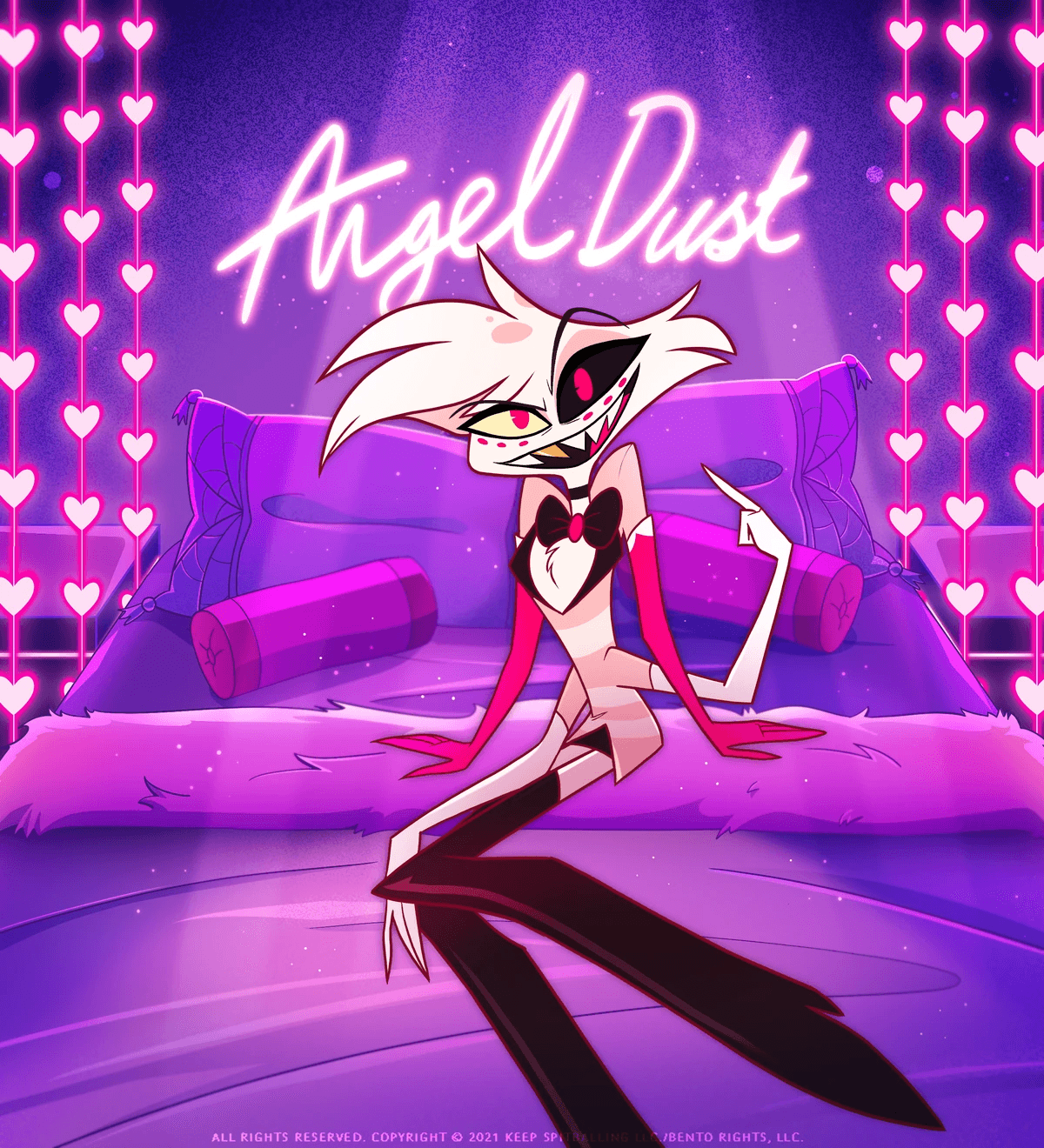 Angel Dust 8Italian dub treiler ver)(hazbin hotel)(voice actor riccardo suarez)