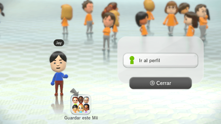 WaraWara Plaza Mii voice (Wii U)