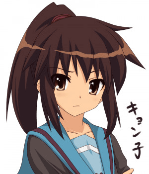 Kyonko/Genderbend Kyon (Haruhi Suzumiya)