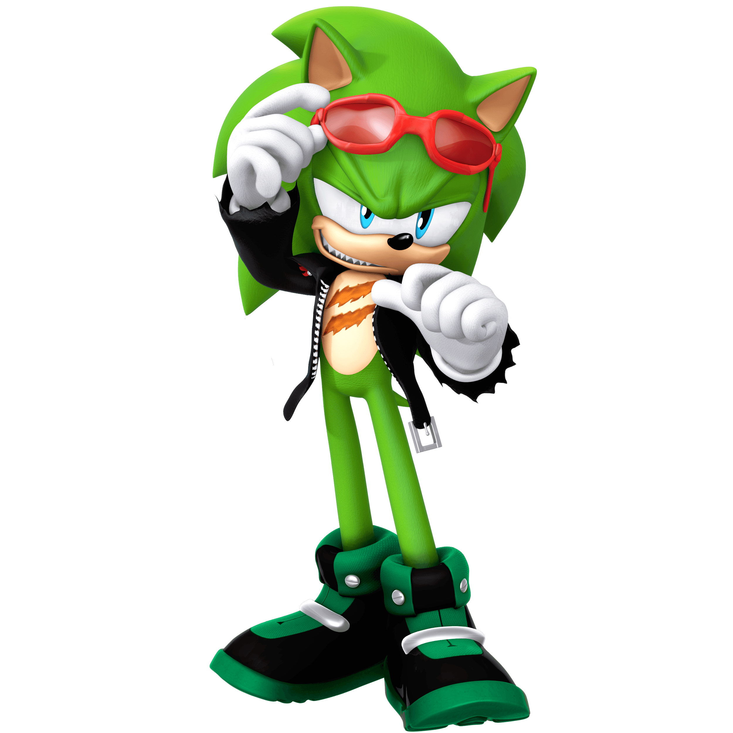 Scourge the Hedgehog (Lazlow 87's voice)