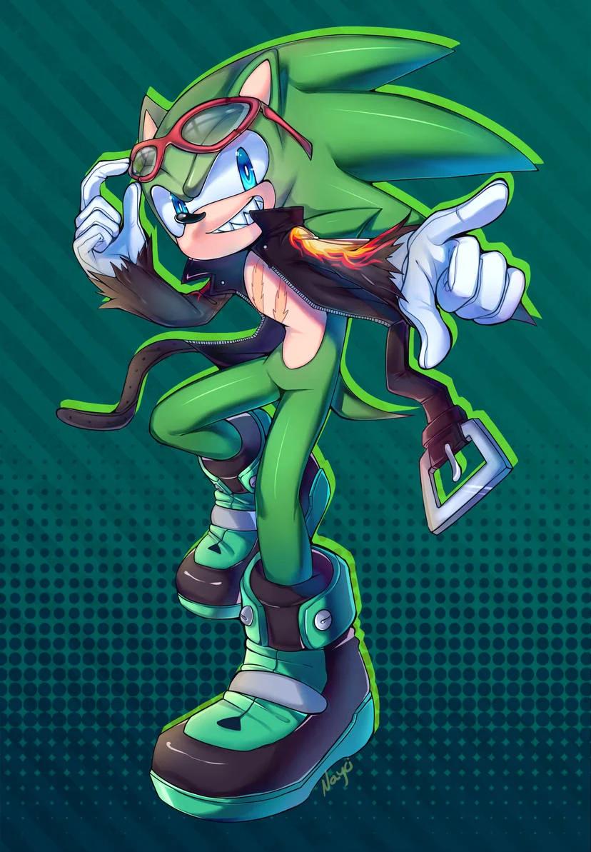 Scourge The Hedgehog(Better Version)