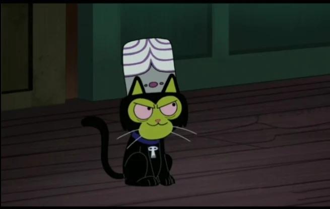 Mojo Jojo cat (powerpuff girls 2016) spanish latin america