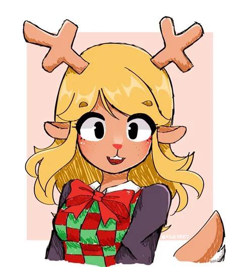 Noelle Holiday Deltarune (ShyRennVA)