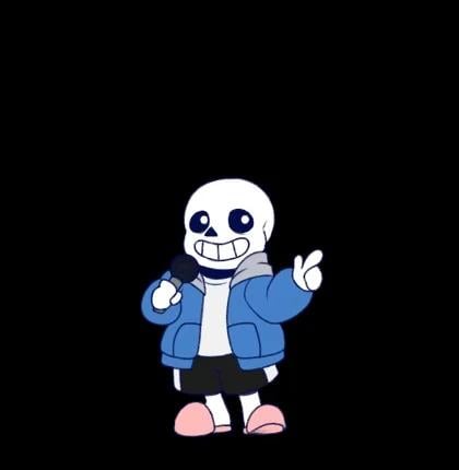 Sans from Loser Baby Undertale