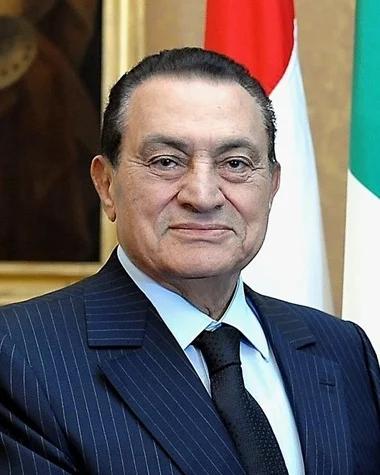 الرئيس المصري السابق محمد حسني مبارك - Former Egyptian President Mohamed Hosni Mubarak