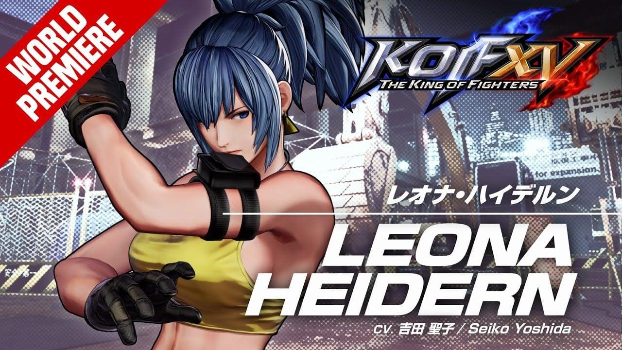 Leona Heidern (English, King of Fighters Maximum Impact 1-2)