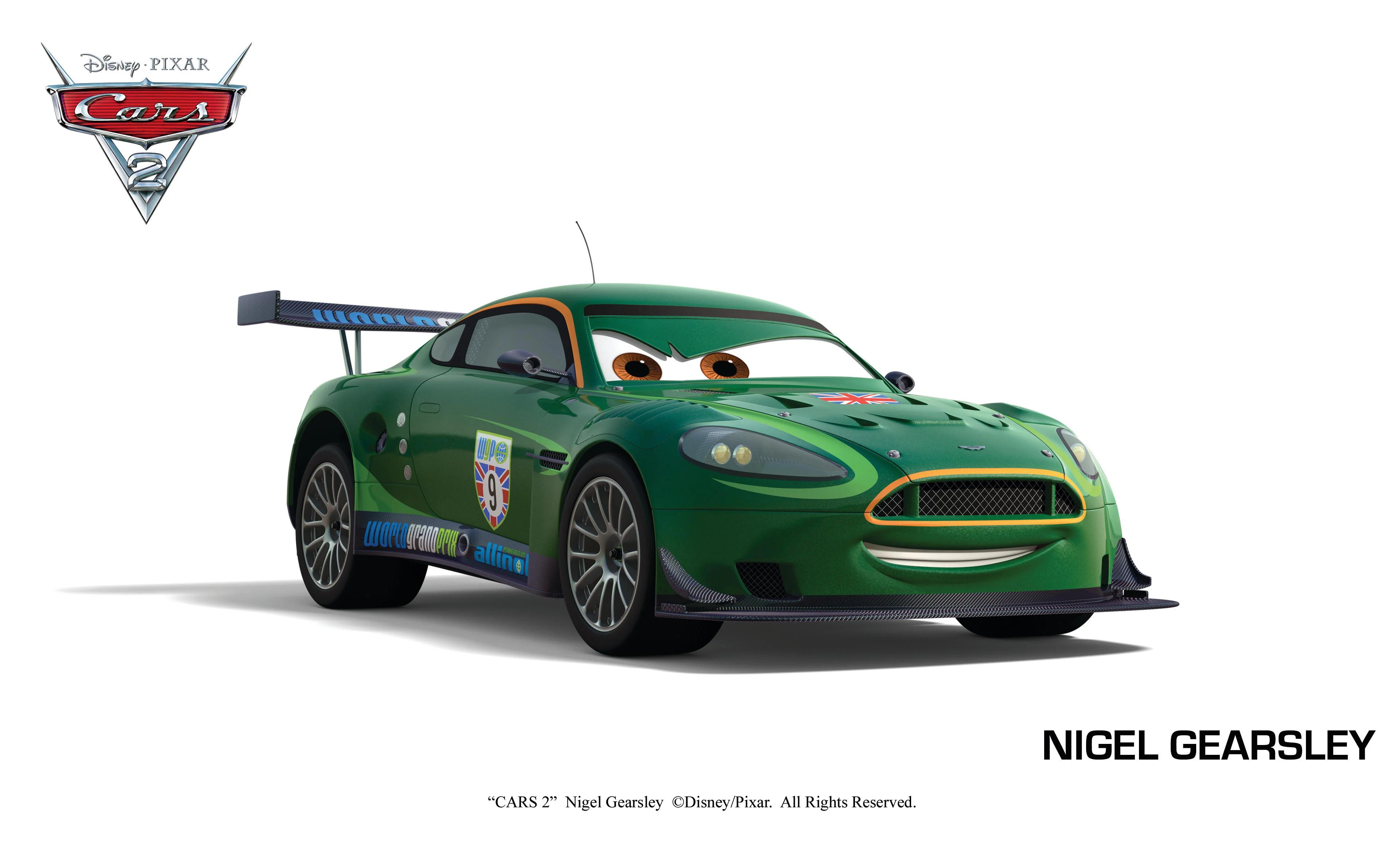 cars 2 nigel gearsley