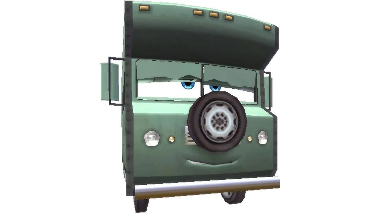 Cars the video game motorhome