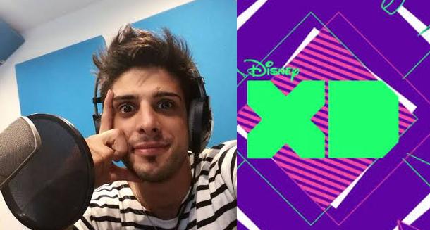 El locutor de Disney XD (Mathias Rapisarda)