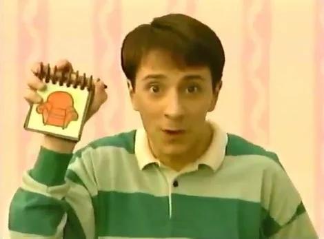 Steve Burns (Blue's Clues, Late Season One)