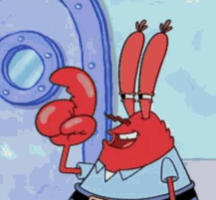 Mr Krabs Laughing