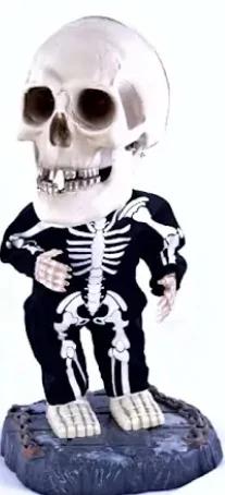 Gemmy big head skeleton