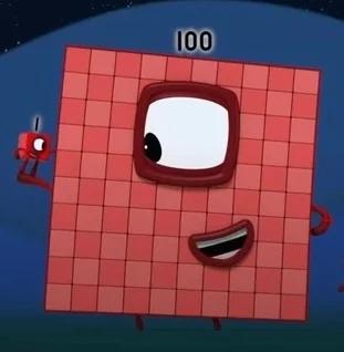 Numberblock 100