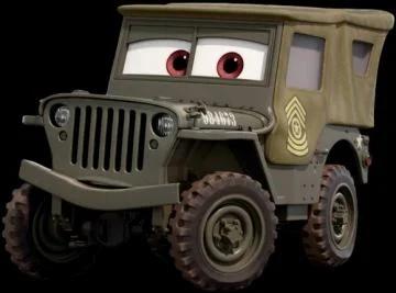 Disney Pixar Cars\Autos : Sarge\Sargento (Latin American\Español Latino)