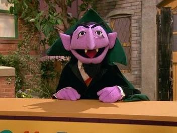 Count Von Count (late 2000’s to early 2010’s Jerry Nelson)