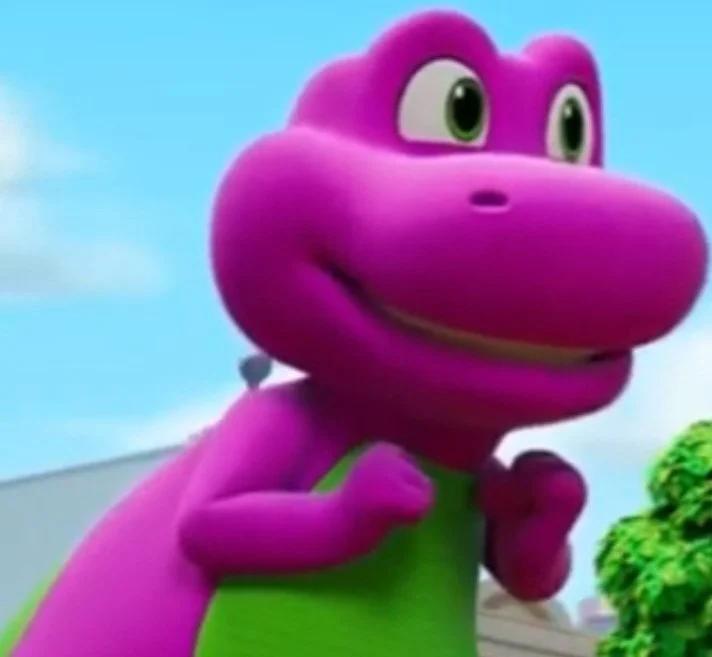 Barney the dinosaur jonathan langdon