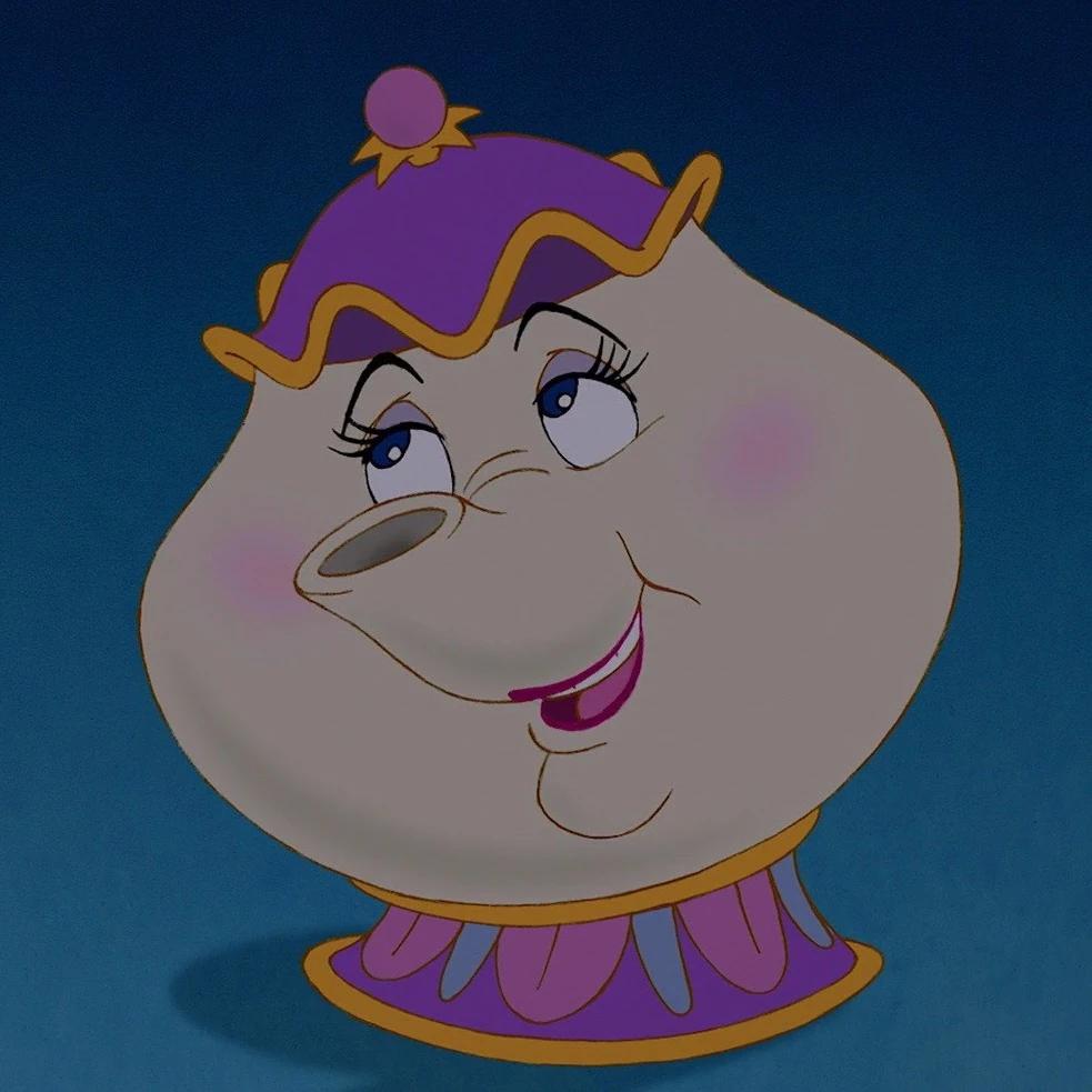 Mrs. Potts (Beauty and The Beast) (Angela Lansbury)