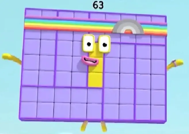 Numberblock 63