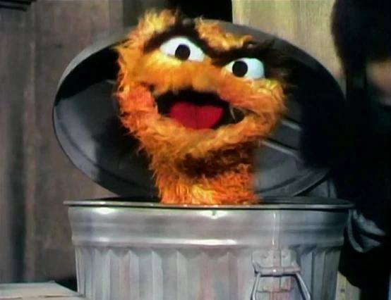 Oscar the grouch (Jim Henson)