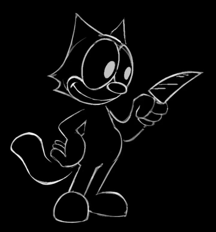 Felix the Cat (FNF Wednesday's Infidelity)