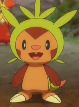 Chespin (Dream a Little Dream from Me; talking)