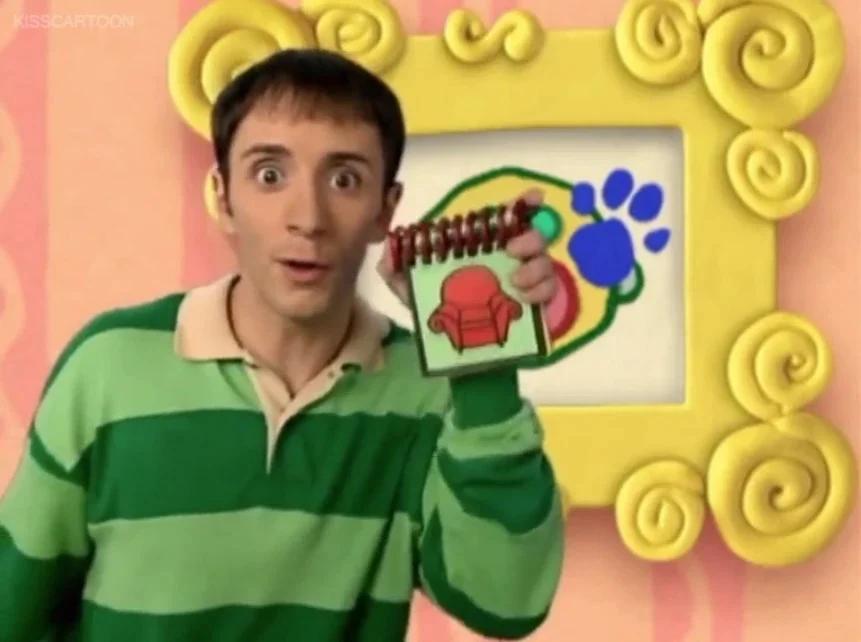 Steve Burns (Blue's Clues, Early Season Four)