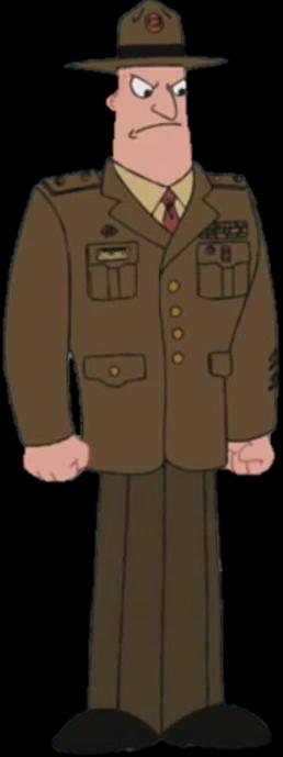 Drill sergeant (Phineas and Ferb)