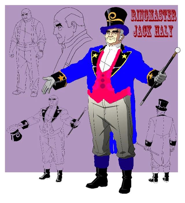 Ringmaster jack haly