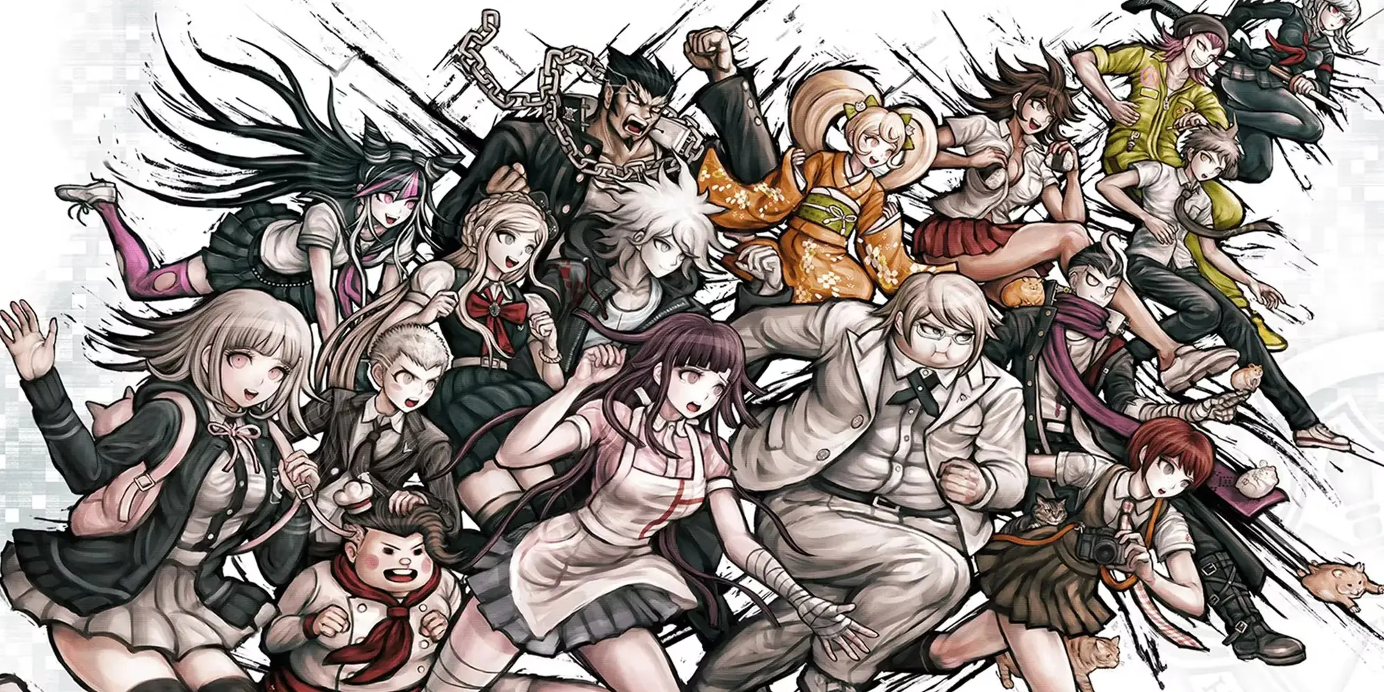 Super <b>Danganronpa</b> Characters.