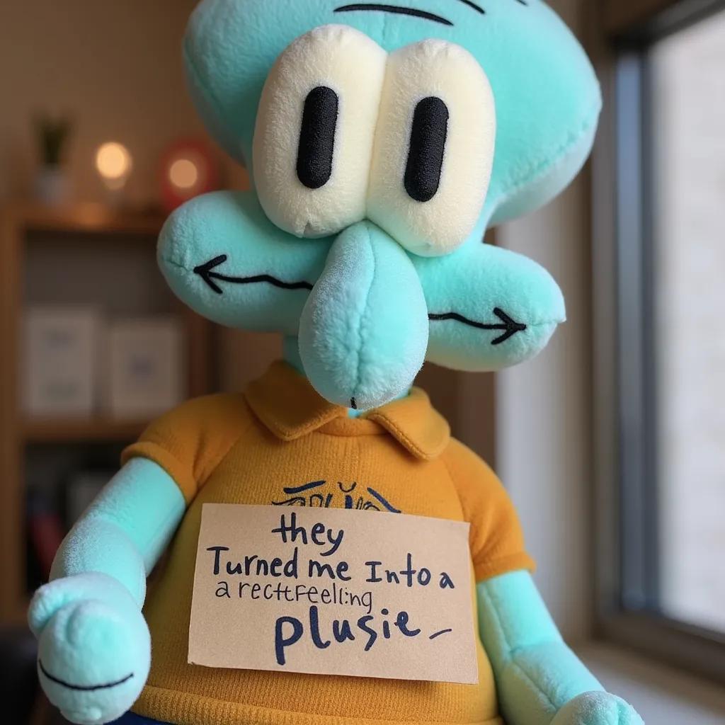 Ty squidward plush