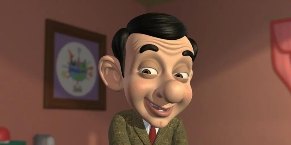 Mr. Bean in the style of Jimmy Neutron (animated series), 3D, CGI