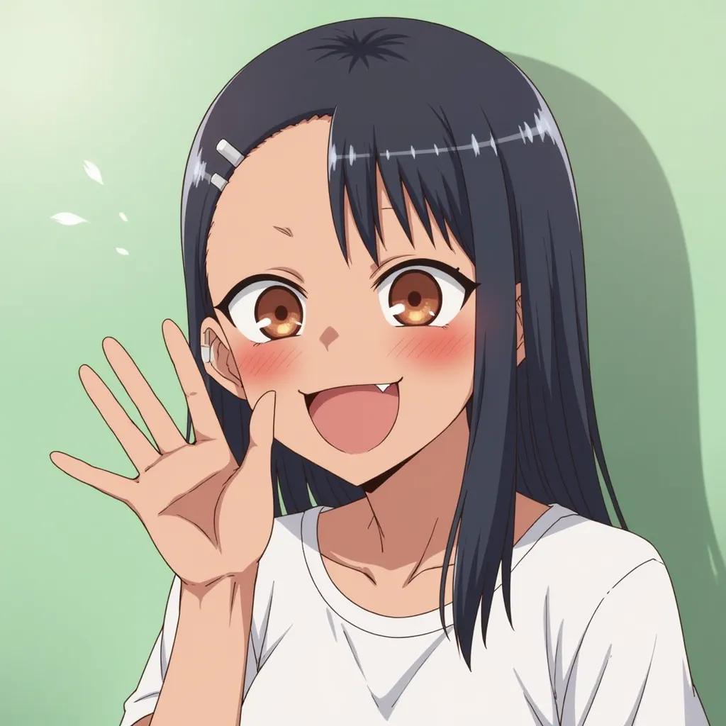 Hayase Nagatoro smiling 