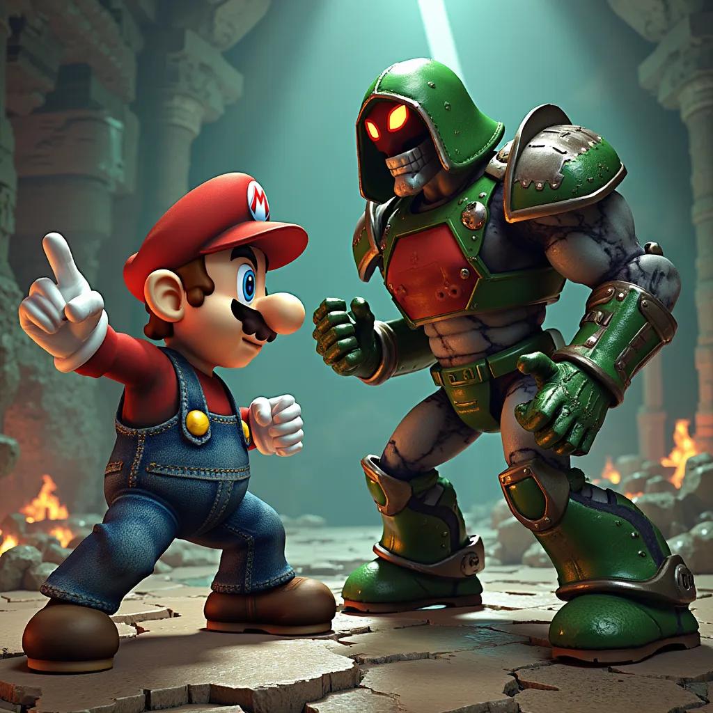 Super Mario Vs Dr Doom