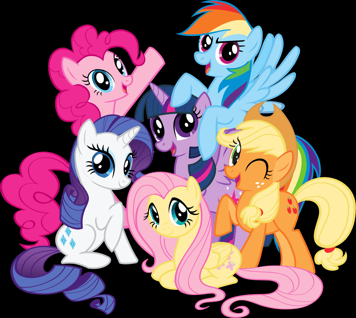 literally The Mane 6 combined (My Little Pony Friendship is Magic)
