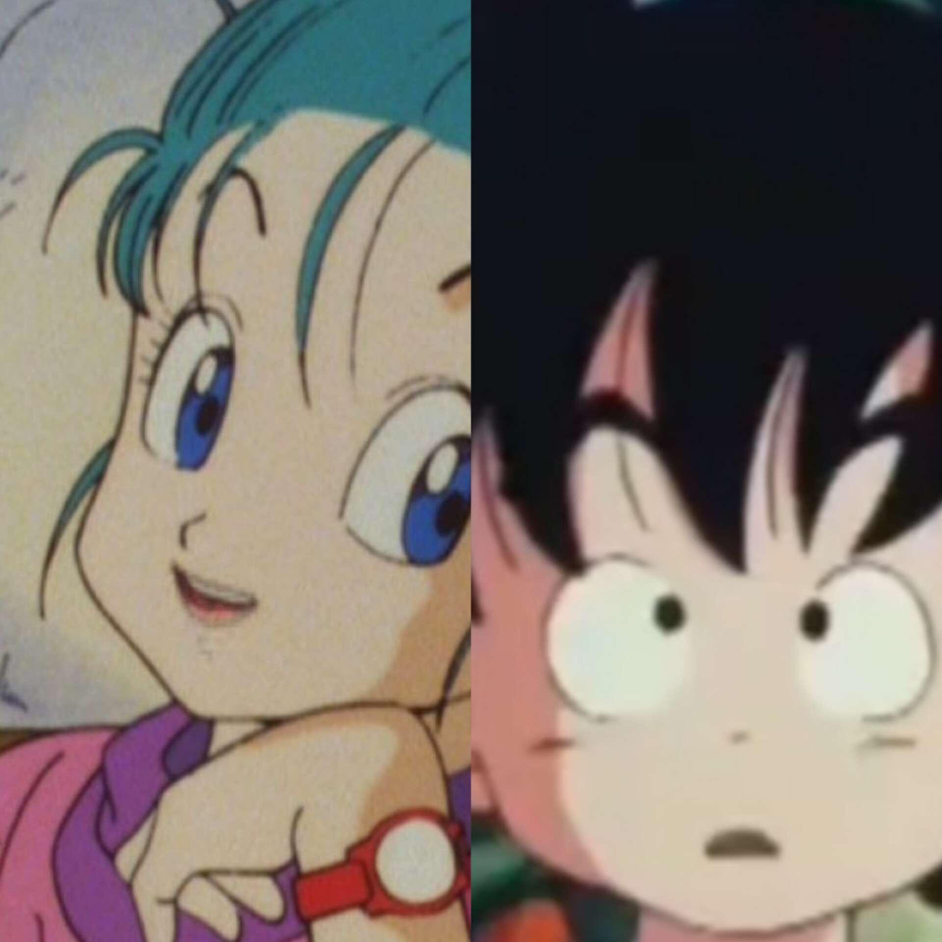 Goku & Bulma (Dragon ball) (First dub italian) (Junior TV)