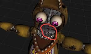 Chica help wanted unused lines aggresive