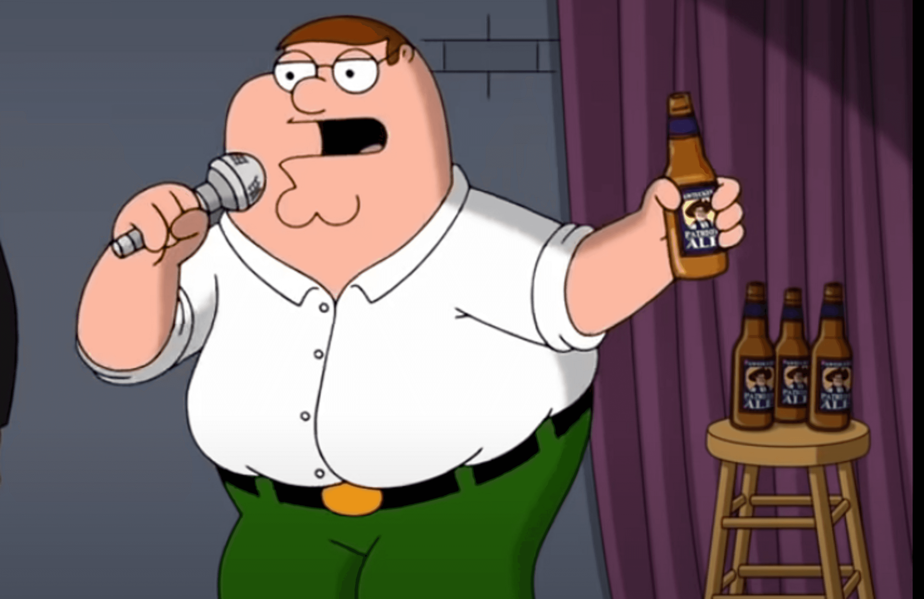 Peter Griffin Singing, New Version
